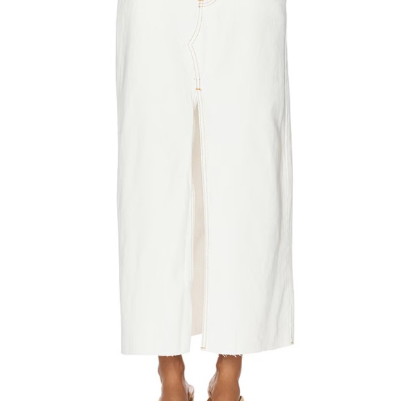 Lioness Super Sweet Maxi Skirt in Porcelain - M - Picture 3 of 6